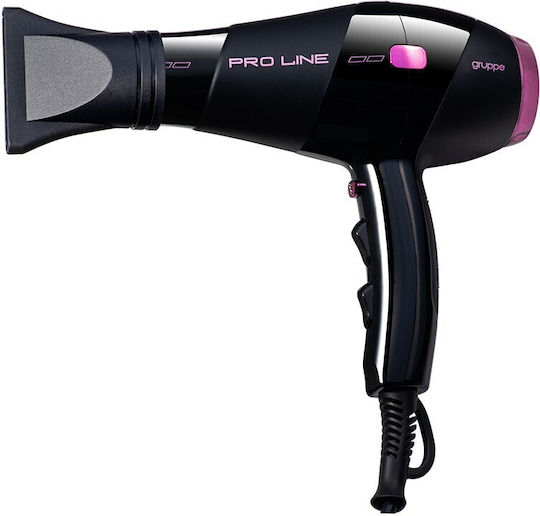 Gruppe Uscător de Păr 2000W Negru