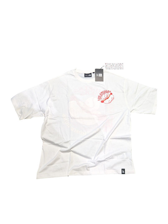 Los Angeles Dodgers Mlb Food T-shirt Off White