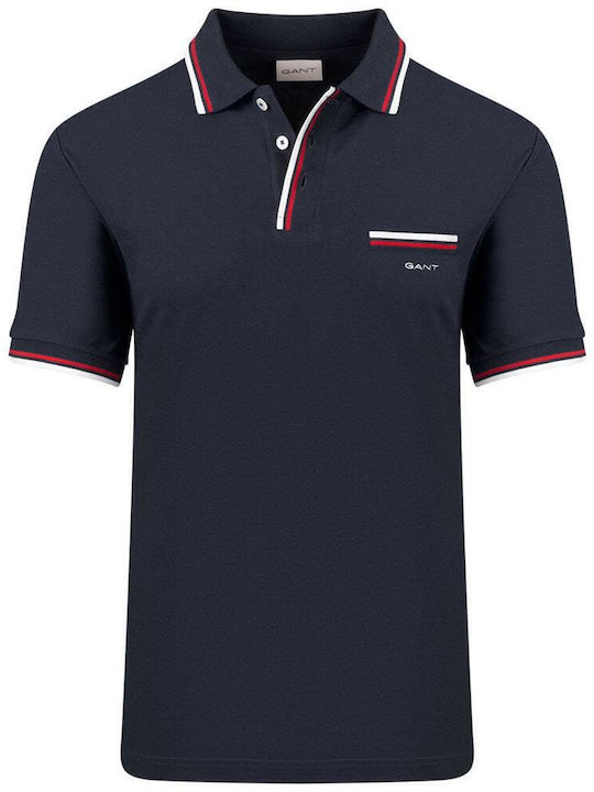 Polo Short Sleeve Blouse Black
