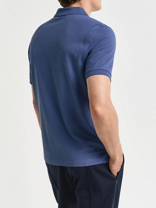 Polo Short Sleeve Blouse Dusty Navy