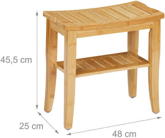 Scaune Camera de zi Cu spațiu de depozitare Lemn Bej 45.5x48x25buc