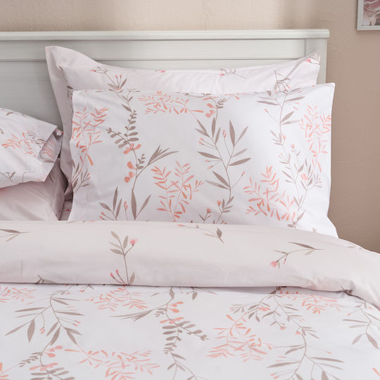 Charalambidis Textiles Salonica Σετ Σεντόνια Υπέρδιπλα 240x260εκ. Σομόν (4τμχ)