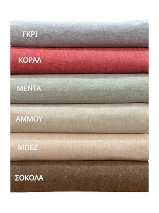 Linea Home Tischtuch Leinen Mint 150x220cm