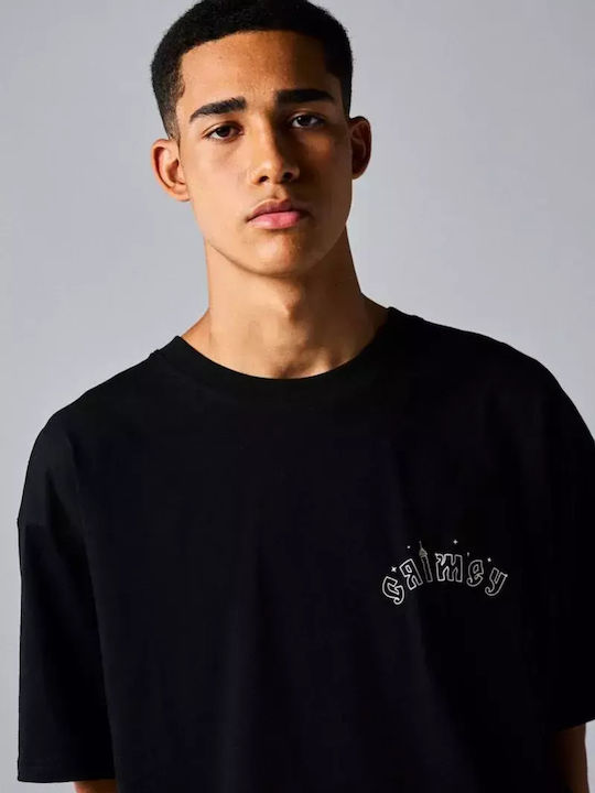T-shirt Μαύρο