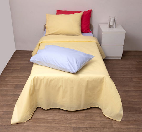 Viopros Pillowcase Set with Envelope Cover Red 50x70cm.