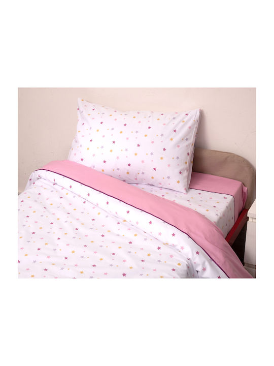 Viopros Duvet Set Semi-double 180x240cm Pink 2pcs