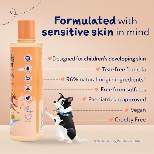 Childs Farm Kids' Bubble Bath & Shampoo with Peach / Apricot in Gel Form 250ml