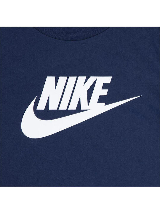 Παιδικό Σετ με Σορτς Καλοκαιρινό 2τμχ Μπλε Sportswear