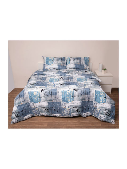 Viopros Viopros Duvet Cover Single 160x240 Blue