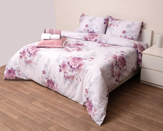 Viopros Set Pillowcases with Envelope Cover White 50x70cm