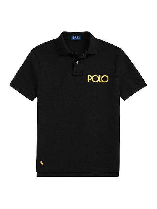 Polo T-shirt Μαύρο