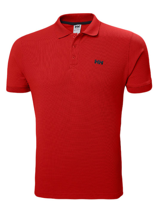 Driftline Polo Αθλητική Μπλούζα Κοντομάνικη Κόκκινη