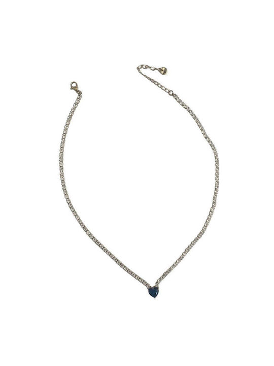 Necklace From Gold Plated Steel Necklace From Gold Plated Steel