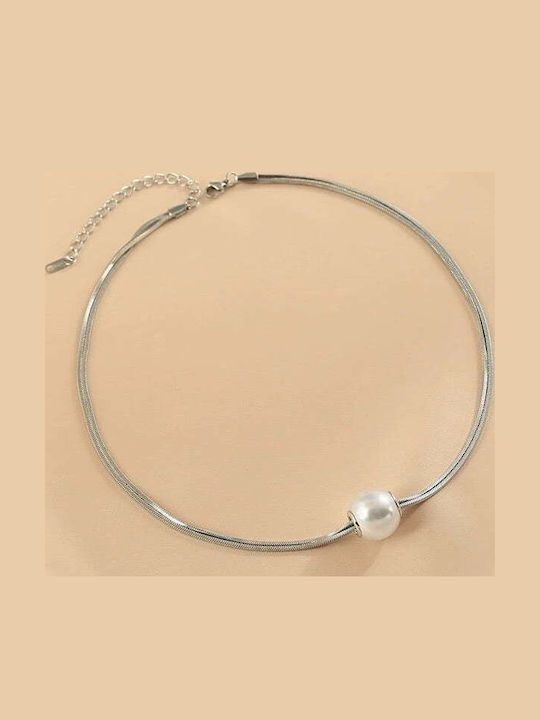 Necklace From Gold Plated Steel Necklace From Gold Plated Steel