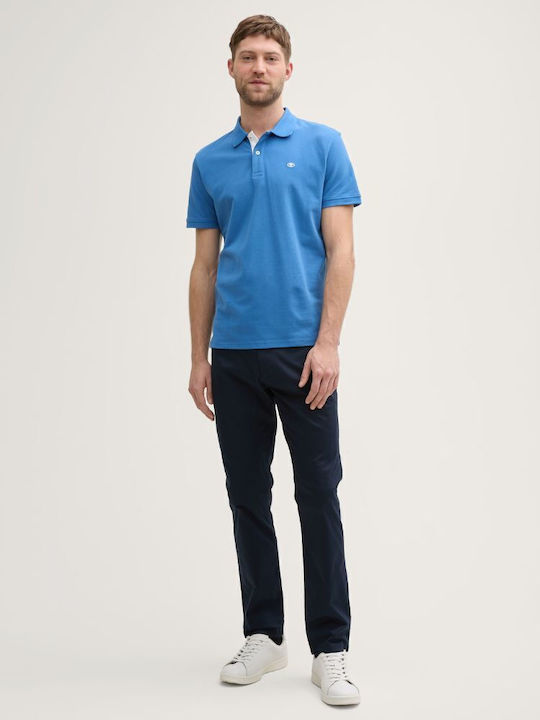 Basic Polo T-shirt Blue