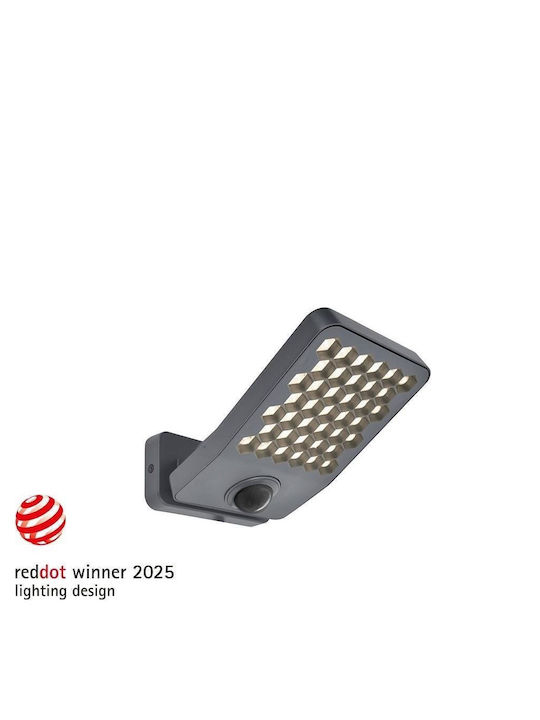 Lutec Wall-Mounted Outdoor Light 14.1x22.2x12.4εκ.