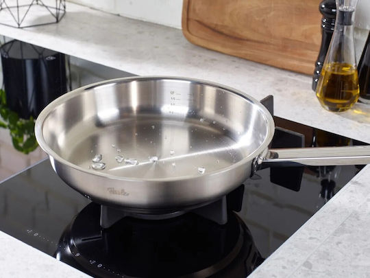 Fissler Profi Τηγάνι από Ανοξείδωτο Ατσάλι 24cm