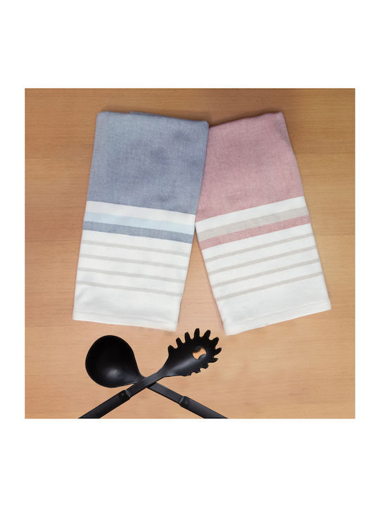 Anna Riska Tea Towel from 100% Cotton in Blue Color 50x70cm
