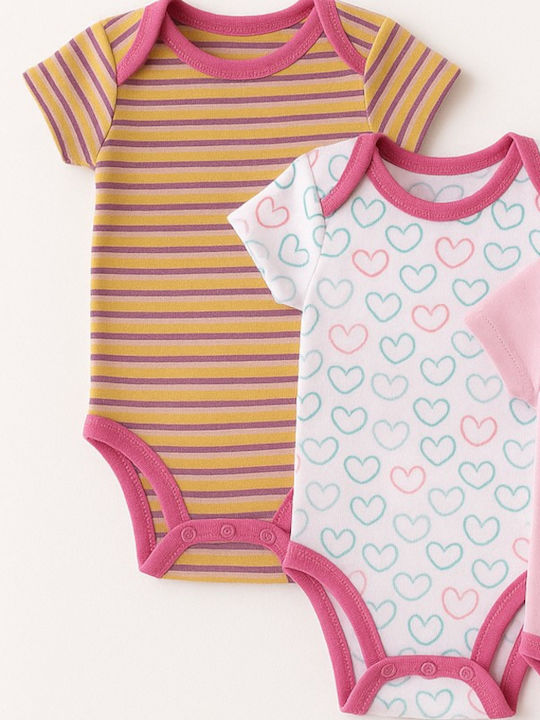 Mother Nest Multicolour Bodysuits Set