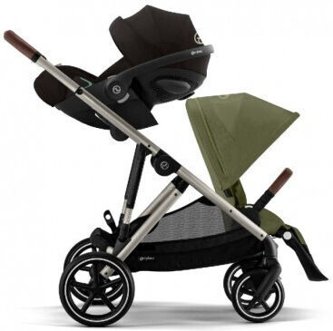 Cybex Gazelle S Καρότσι Μωρού Kατάλληλο για Nεογέννητο Taupe - Moss Green 12.6kg
