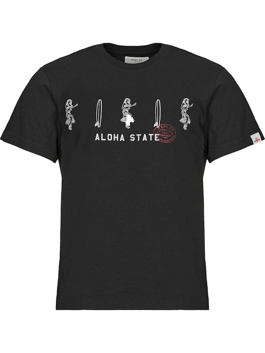 Aloha State T-shirt Black