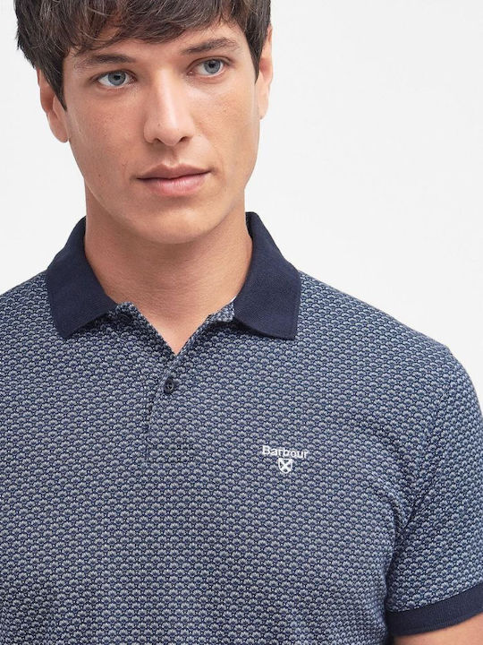 Polo Short Sleeve Blouse Navy Blue