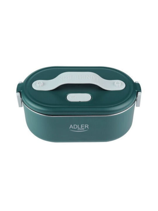 Adler Inox Electric & Thermo Lunch Box Green 800ml