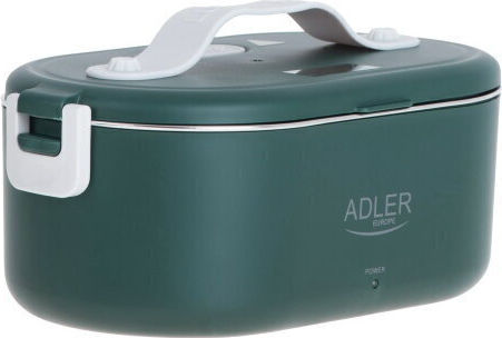 Adler Electric Lunch Box Inox Thermo Green With Compartments 800ml
