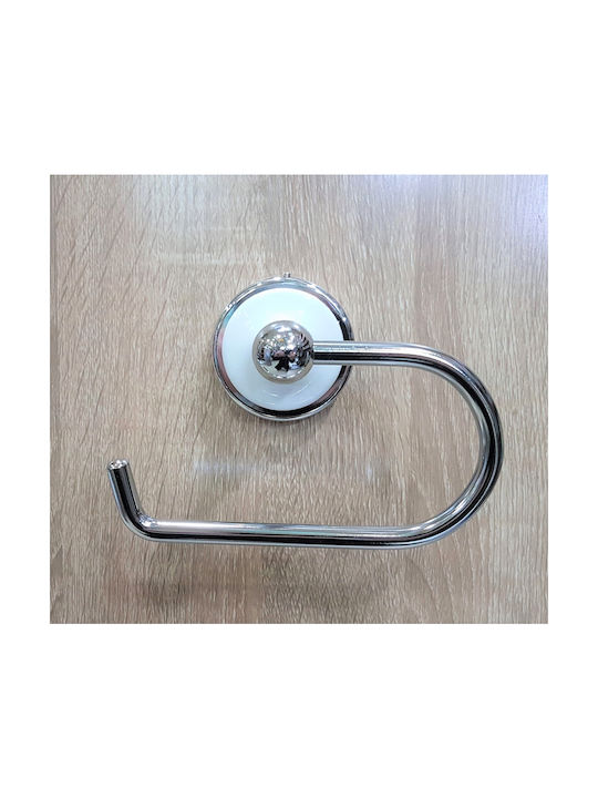Sidirela Wall-mounted Paper Holder Inox Silver