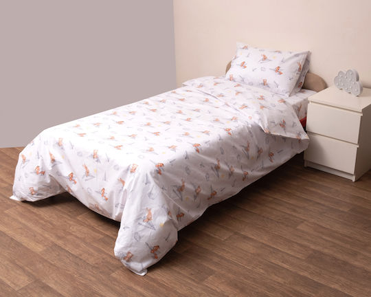 Viopros Kids Duvet Set Single with Pillowcase Hawk 160x240cm Viopros Kids Duvet Set Single with Pillowcase Hawk 160x240cm