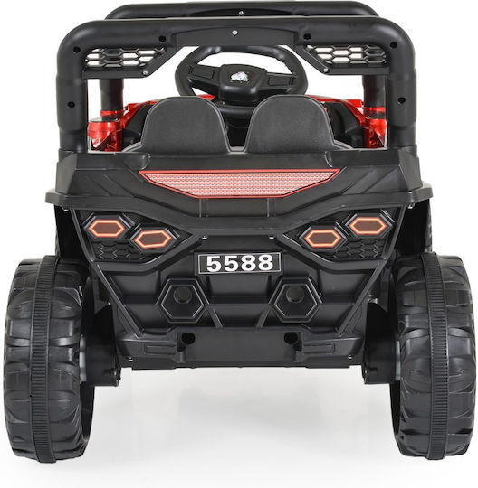 Bo Fast Utv Buggy Două Locuri Cu Telecomandă 12 Volți Roșu Pentru 3+ Ani