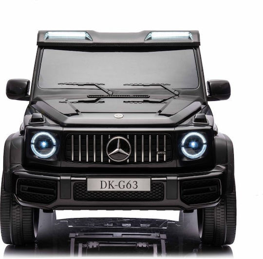 Kinder Auto Doppelsitzer mit Fernbedienung Lizensiert Bo Mercedes-benz G63 4×4 24 Volt Schwarz