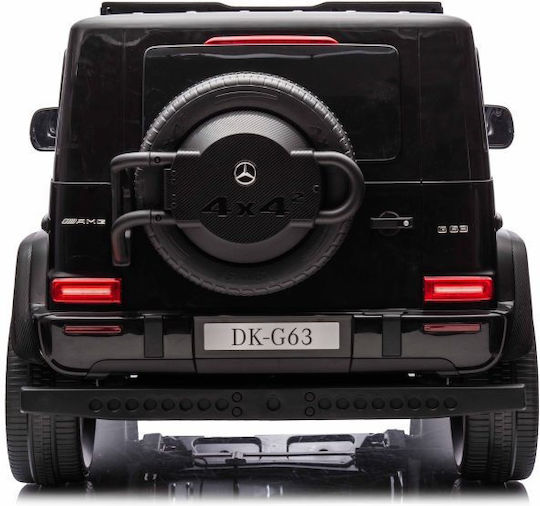Kinder Auto Doppelsitzer mit Fernbedienung Lizensiert Bo Mercedes-benz G63 4×4 24 Volt Schwarz
