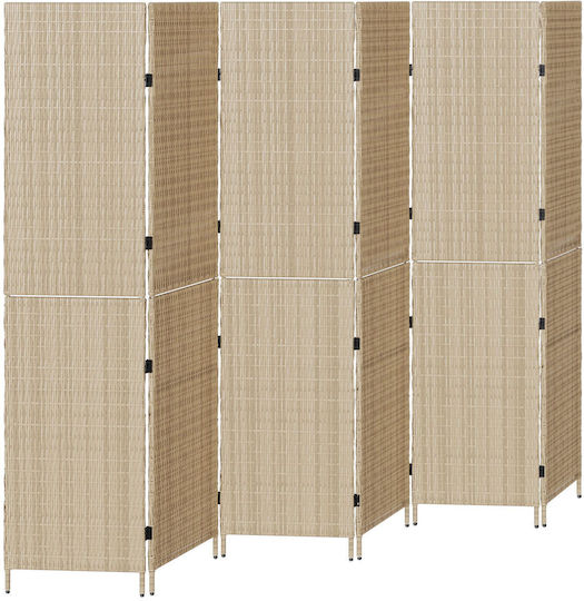 vidaXL Διακοσμητικό Παραβάν Ξύλινο 294x180cm