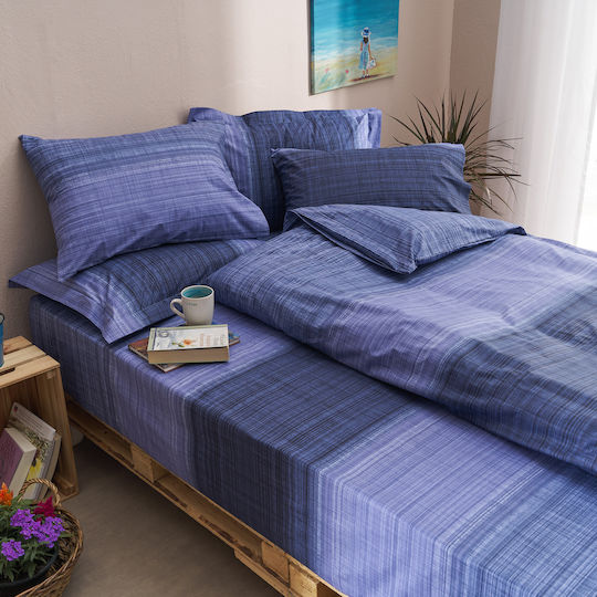Charalambidis Textiles Плик за Завивка Единичен 160x240 Санторини Синьо