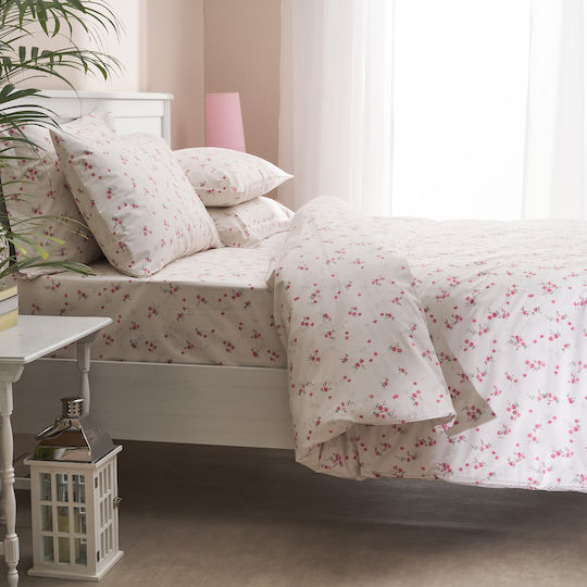 Charalambidis Textiles Плик за Завивка Единичен 160x240 Ретро Розов