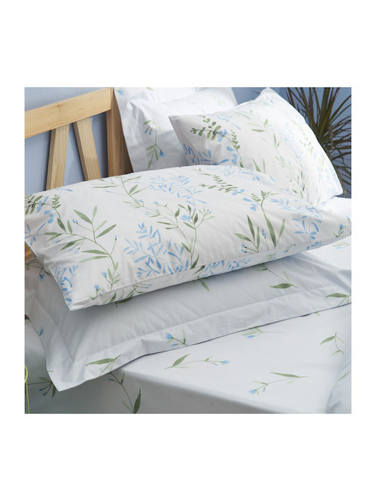 Charalambidis Textiles Duvet Cover Single 160x240 Hyacinth Blue