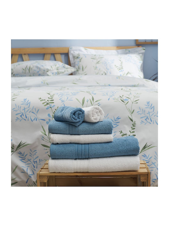Charalambidis Textiles Duvet Cover Single 160x240 Hyacinth Blue