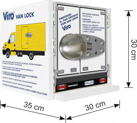 Viro Van Lock Κλειδαριά Ασφάλισης Φορτηγά Κοντέινερ