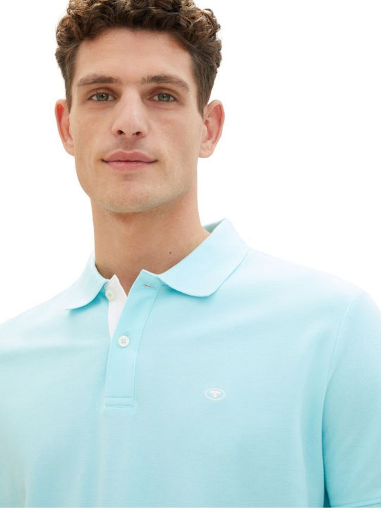 Basic Polo T-Shirt Light Blue
