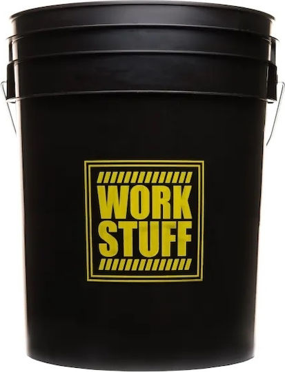 Work Stuff Mop Bucket Plastic Capacity 20lt Black