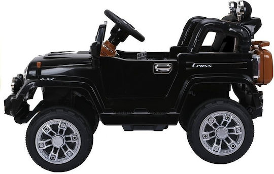 Jeep Kinderfahrzeug Mit Fernbedienung Inspiriert 6 Volt Schwarzes Für 3+ Jahre