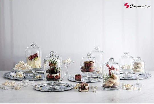 Espiel Φοντανιέρα Γυάλινη Midi Patisserie με Καπάκι και Πόδι 15.3x15.3x32.9cm Διάφανη Espiel Φοντανιέρα Γυάλινη Midi Patisserie με Καπάκι και Πόδι 15.3x15.3x32.9cm Διάφανη