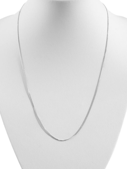 Akzent Silver Chain Neck Thin Thickness 1mm