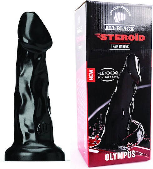 All Black Anal Plug XXLarge Black