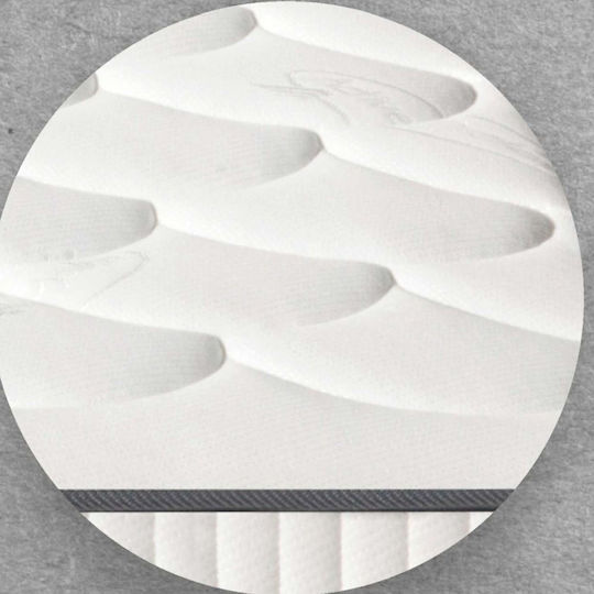 Elatirio Strom Explore S Semi-double Orthopedic Mattress Latex / Foam 130x190x22cm with Springs
