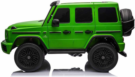 Bo Mercedes-benz G63 4×4 Două Locuri Cu Telecomandă Licențiat 24 Volt Verde Pentru 3+ Ani