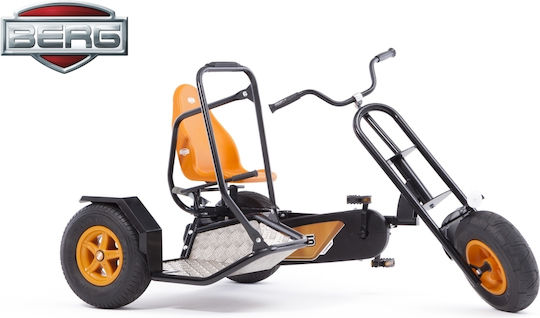 Duo Chopper Bf Go Kart Două Locuri Cu Pedală Portocaliu Pentru 5+ Ani