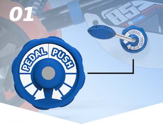 Berg Toys Tricicletă Pentru Copii Berg Cu Spațiu De Depozitare Mâner Pentru Părinți Și Tricicletă Pentru Copii Pentru 2-5 Ani Portocalie