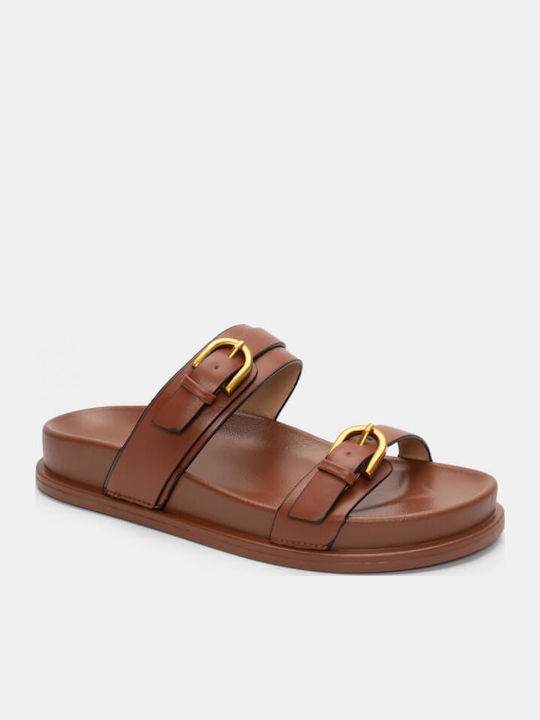 Γυναικεία Σανδάλια Flatforms Καφέ